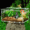 Reptile Breeding Box Acrylic Turtle Spider Lizard Acrylic Transparent Insect Breathable Acrylic Box Breeding Nest