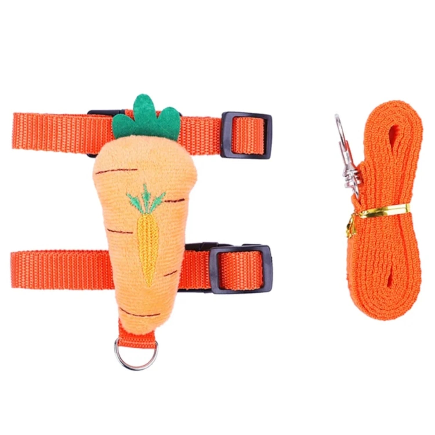 Harness and Leash Rabbit Harnesses Cute Costume 2 Sizes  Walking Small Ferret Chinchilla Hamster Drop Shipping