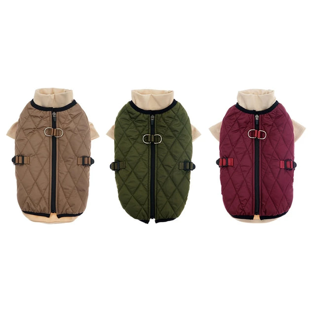 Winter Warm Dog Clothes For Small Dogs Pet Clothing Puppy Outfit Windproof Dog Jacket Chihuahua French Bulldog Coat Vest
