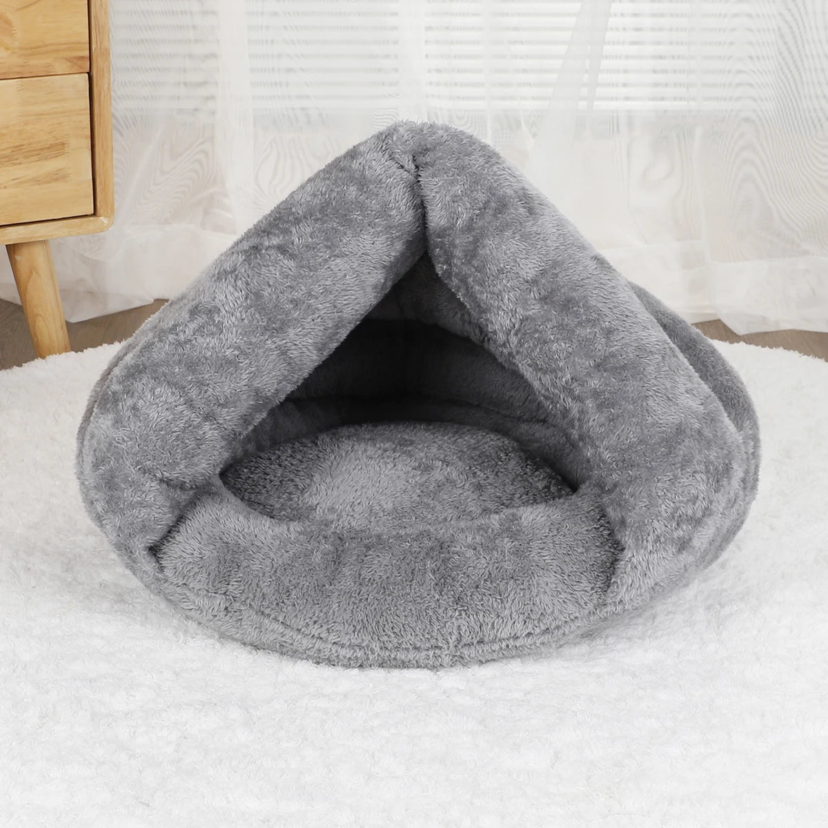 Cat Beds Triangle Nest Pet Puppy Dog Beds Cats Products House Bed Supplies Dogs Things Sofa Accessories