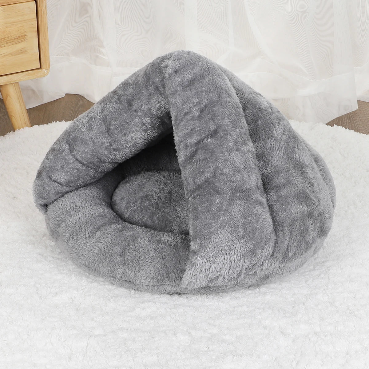 Cat Beds Triangle Nest Pet Puppy Dog Beds Cats Products House Bed Supplies Dogs Things Sofa Accessories